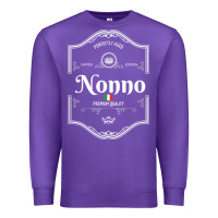 Purple perfectly aged premium quality italian nonno shirt Premium Sweatshirt - linhVisuals