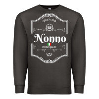 Smoke perfectly aged premium quality italian nonno shirt Premium Sweatshirt - linhVisuals