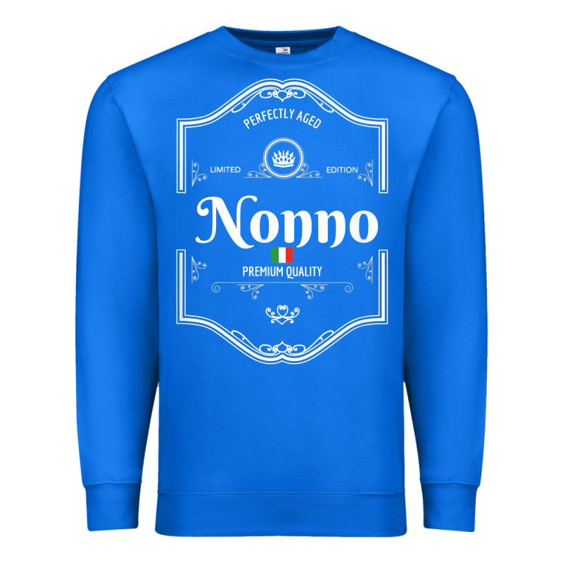 Perfectly Aged Premium Quality Italian Nonno Shirt Premium Sweatshirt by linhVisuals | Teevron