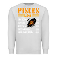 Dove Grey pisces facts t shirt pisces birthday gifts Premium Sweatshirt - linhVisuals