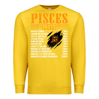 Lemon pisces facts t shirt pisces birthday gifts Premium Sweatshirt - linhVisuals