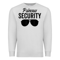 Dove Grey princess security dad boyfriend husband pregnancy t shirt Premium Sweatshirt - linhVisuals