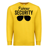 Lemon princess security dad boyfriend husband pregnancy t shirt Premium Sweatshirt - linhVisuals