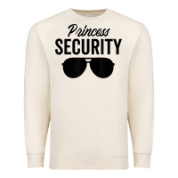 Sandshell princess security dad boyfriend husband pregnancy t shirt Premium Sweatshirt - linhVisuals