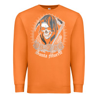 Carrot santa muerte female deity mexican satanic dead sugar skull tank top Premium Sweatshirt - linhVisuals