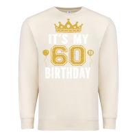 Sandshell it's my 60th birthday gift for 60 years old man and woman t shirt Premium Sweatshirt - linhVisuals