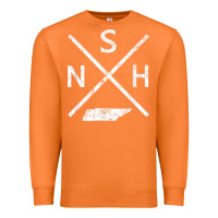 Carrot vintage nashville retro nsh cross t shirt Premium Sweatshirt - linhVisuals