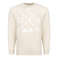 Sandshell vintage nashville retro nsh cross t shirt Premium Sweatshirt - linhVisuals