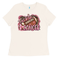 Bone Tackle cancer Football Ladies Tee - FaDigitalArtStudio