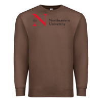 Chestnut The the northeastern Premium Sweatshirt - linhVisuals