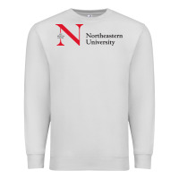 Dove Grey The the northeastern Premium Sweatshirt - linhVisuals