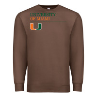 Chestnut The university of miami Premium Sweatshirt - linhVisuals
