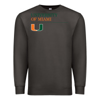 Smoke The university of miami Premium Sweatshirt - linhVisuals
