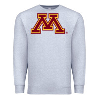 Heather Grey The university of minnesota Premium Sweatshirt - linhVisuals