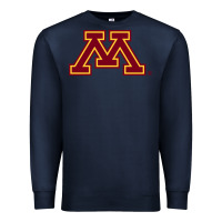 Navy The university of minnesota Premium Sweatshirt - linhVisuals