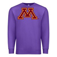 Purple The university of minnesota Premium Sweatshirt - linhVisuals
