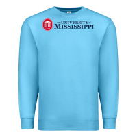 Ocean Blue The university of mississippi Premium Sweatshirt - linhVisuals
