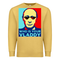 Antique Gold who is your vladdy Premium Sweatshirt - linhVisuals