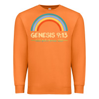 Carrot genesis 913 god's promise faithfully rainbow bible verse t shirt Premium Sweatshirt - linhVisuals