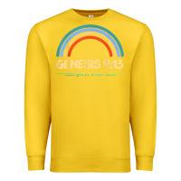 Lemon genesis 913 god's promise faithfully rainbow bible verse t shirt Premium Sweatshirt - linhVisuals