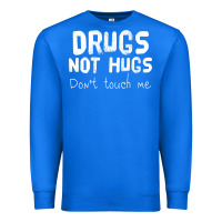 True Royal drugs not hugs Premium Sweatshirt - linhVisuals
