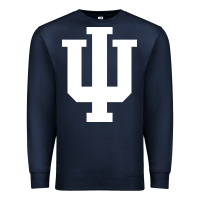 Navy Indiana Hoosiers, gear Premium Sweatshirt - linhVisuals