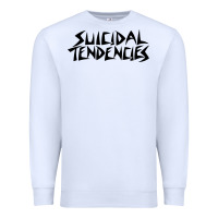 White suicidal tendencies Premium Sweatshirt - linhVisuals