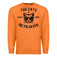 Carrot cats of downtown reykjavik t shirt Premium Sweatshirt - linhVisuals