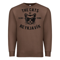 Chestnut cats of downtown reykjavik t shirt Premium Sweatshirt - linhVisuals