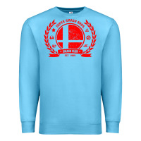 Ocean Blue super smash bros smash club Premium Sweatshirt - linhVisuals