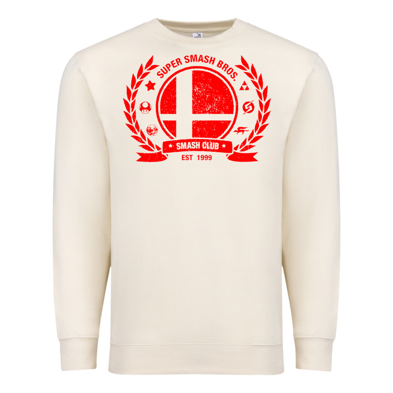 Super Smash Bros Smash Club Premium Sweatshirt by linhVisuals | Teevron
