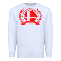 White super smash bros smash club Premium Sweatshirt - linhVisuals