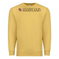 Antique Gold University of Maryland, College Park, Premium Sweatshirt - linhVisuals