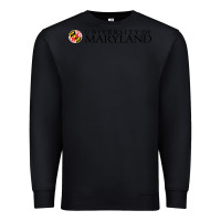 Black University of Maryland, College Park, Premium Sweatshirt - linhVisuals