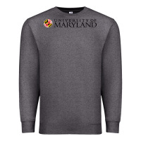 Charcoal Heather University of Maryland, College Park, Premium Sweatshirt - linhVisuals