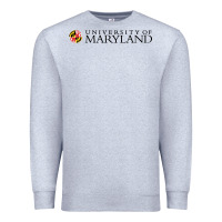 Heather Grey University of Maryland, College Park, Premium Sweatshirt - linhVisuals