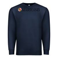 Navy University of Maryland, College Park, Premium Sweatshirt - linhVisuals