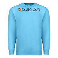 Ocean Blue University of Maryland, College Park, Premium Sweatshirt - linhVisuals