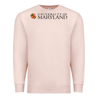 Pale Pink University of Maryland, College Park, Premium Sweatshirt - linhVisuals