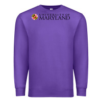 Purple University of Maryland, College Park, Premium Sweatshirt - linhVisuals