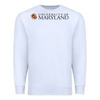 White University of Maryland, College Park, Premium Sweatshirt - linhVisuals