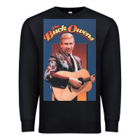 Black the buck owens collection Premium Sweatshirt - linhVisuals