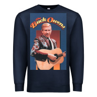 Navy the buck owens collection Premium Sweatshirt - linhVisuals
