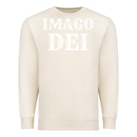 Sandshell imago dei image of god christian t shirt reformed jesus Premium Sweatshirt - linhVisuals