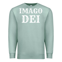 Seafoam imago dei image of god christian t shirt reformed jesus Premium Sweatshirt - linhVisuals