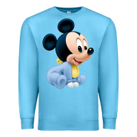 Ocean Blue baby micke  mouse Premium Sweatshirt - linhVisuals