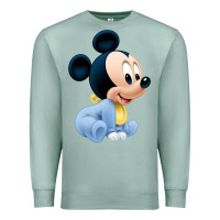 Seafoam baby micke  mouse Premium Sweatshirt - linhVisuals