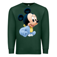 Sports Green baby micke  mouse Premium Sweatshirt - linhVisuals