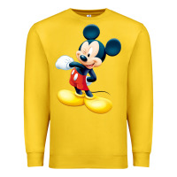 Lemon micke mouse Premium Sweatshirt - linhVisuals