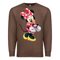 Chestnut minni mouse Premium Sweatshirt - linhVisuals